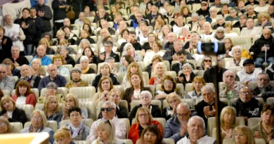 Público del Primer Congreso Nacional de Jubilados, Pensionados y Personas Mayores en Santa Fe.